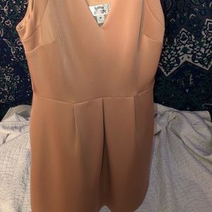 Salmon homecoming dress